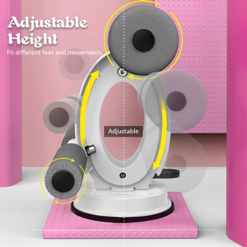 Adjustable Sit Up Bar Suction Push Up Assistant Ab Crunch Trainer for Home Gym Workout Fitness