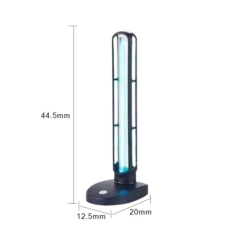 UV Germicidal Lamp Household Sterilization Light Ozone Lamp Bulb Ultraviolet Lights Fold Base Lamp for Disinfect Bacterial Deodorizer