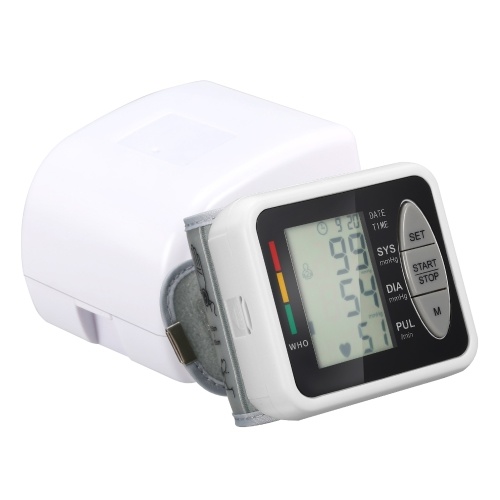 Wrist Electronic Sphygmomanometer Intelligent Electronic Blood Pressure Monitor 99 Memory Groups