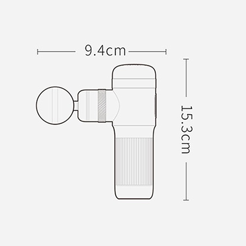 XQIAO Massage Gun Professional Deep Tissue Handheld Percussion Massager