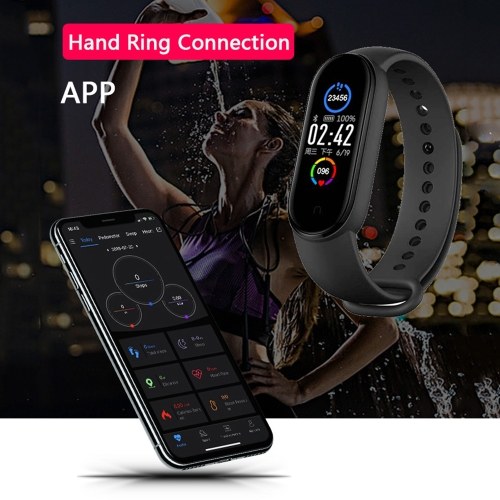 M5 Intelligent Wristband Message Reminder Fitness Watch Heart Rate Blood Pressure Monitor Waterproof
