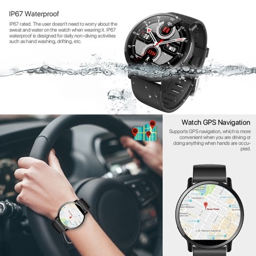 DM19 Smart Watch Bluetooth Sports Bracelet Android 7.1 4G LTE WIFI 8MP Camera GPS Heart Rate Multi-sport Modes for Men Women
