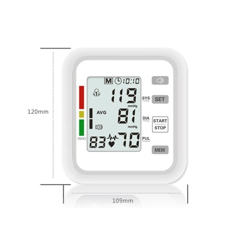 Upper Arm Style Automatic Electronic Blood Pressure Monitor