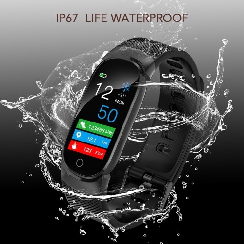 Lixada Smart Bracelet Real-time Heart Rate Monitor