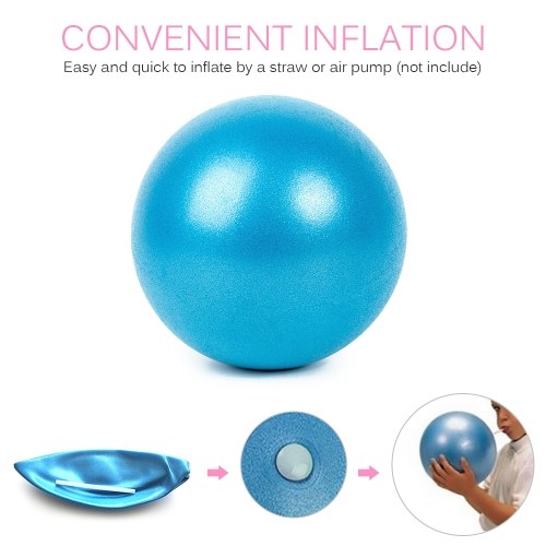 25cm 2 Pcs Thick Stability Ball Mini Pilates Barre Physical Ball