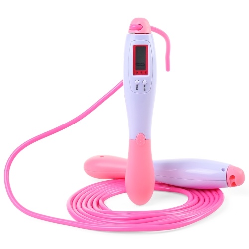 Skipping Rope Speed Jump Rope Adjustable Rope & Digital Jump Rope  Adjustable Calorie Counter Jump Skipping Ropes Fitness Workouts Fat Burning Exercises   Boxing