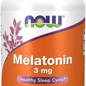 Now Melatonin 3mg - 180 Capsules
