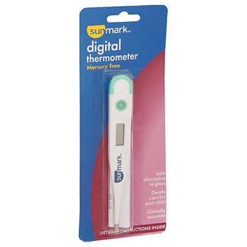 Sunmark Sunmark Digital Thermometer Mercury Free - 1 each