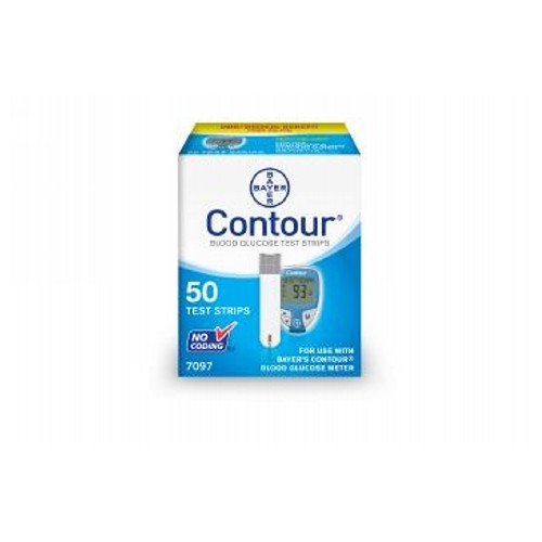Bayer Bayer Ascensia Contour Diabetic Test Strips - 50 each