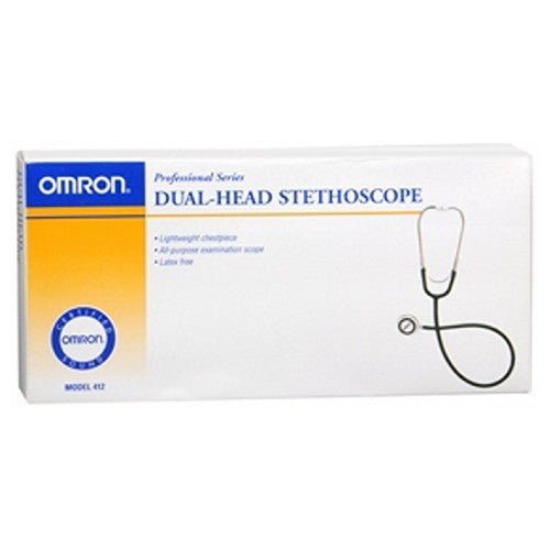 Omron Omron Dual-Head Stethoscope - Black 1 each