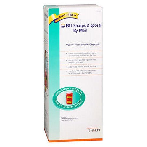 BD BD Sharps Disposal By Mail - 1 each
