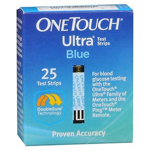 Onetouch Onetouch Ultra Blue Test Strips - 25 each