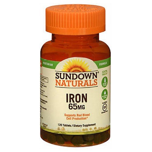 Sundown Naturals Sundown Naturals Iron - 120 tabs