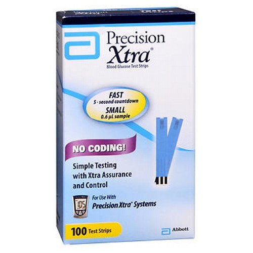 Precision Xtra Precision Xtra Blood Glucose Test Strips - 100 each