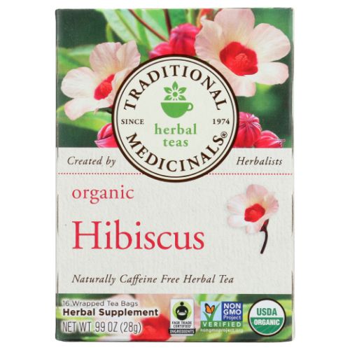 Traditional Medicinals Teas Organic Hibiscus Tea - 16 BAGS