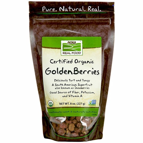 Now Foods Organic Golden Berries - 8 oz