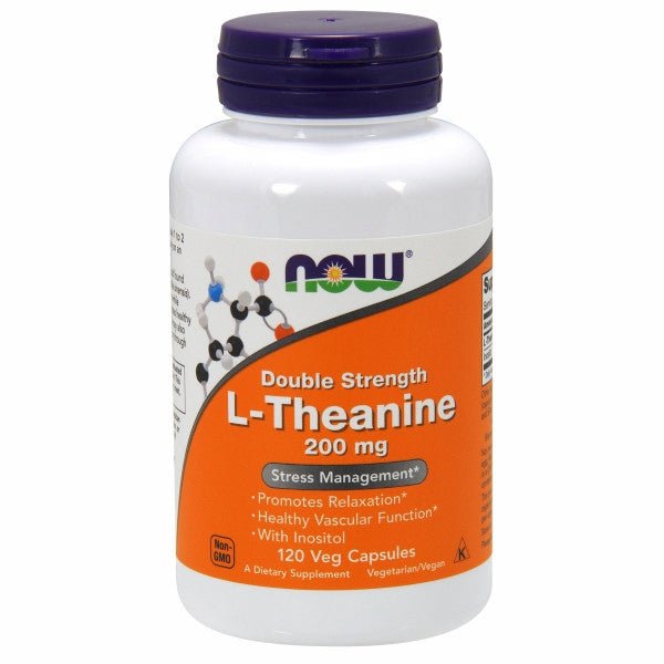 Now Foods L-Theanine - 120 Vcaps