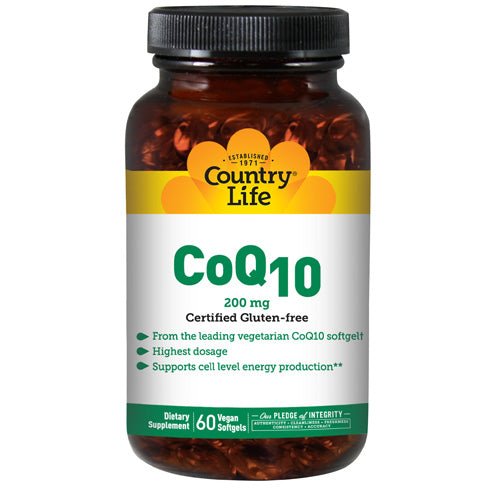 Country Life CO Q 10 - 60 Softgels