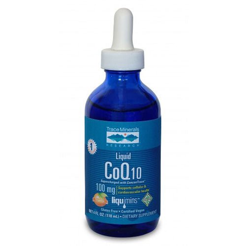 Trace Minerals Liquid CoQ10 - 4 Oz