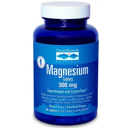 Trace Minerals Magnesium Tablets - 60 Tabs
