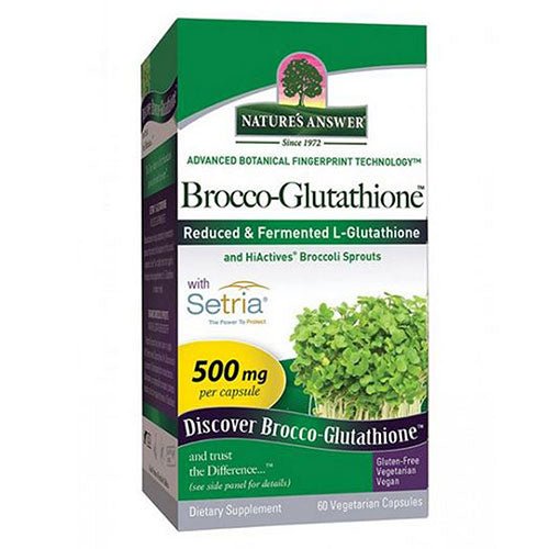 Nature's Answer Brocco-Glutathione - 60 Veg Caps