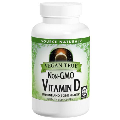 Source Naturals Vegan True Non-GMO Vitamin D - 60 Tabs