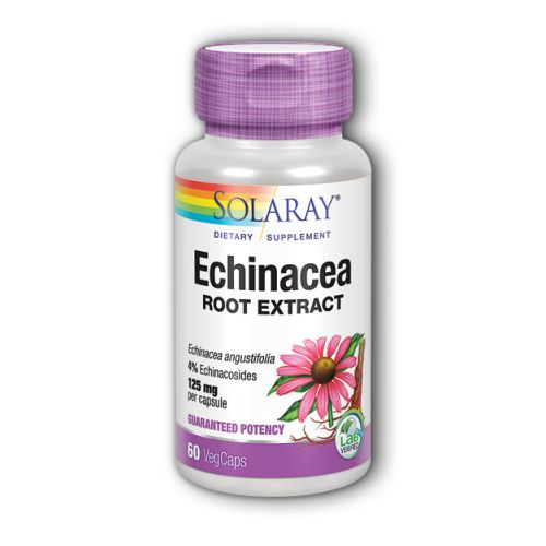 Solaray Echinacea Root Extract - 60 Caps