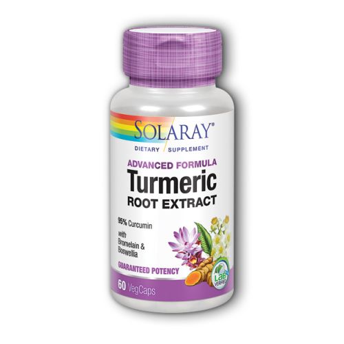 Solaray Turmeric Root Extract - 60 Caps