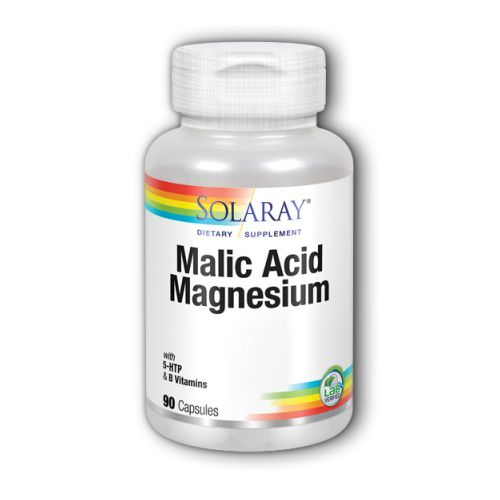 Solaray Malic Acid with Magnesium - 90 Caps