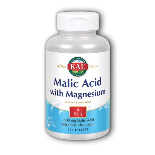 Kal Malic Acid With Magnesium - 120 Tabs