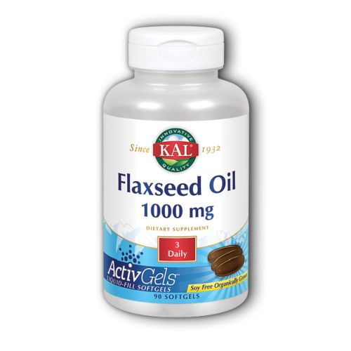 Kal Flaxseed Oil - 90 Softgels