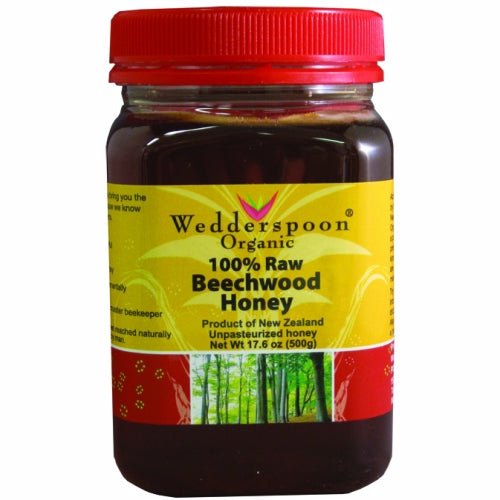 Wedderspoon 100% Raw Beechwood Honey - 17.6 oz