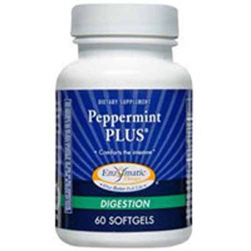 Enzymatic Therapy Peppermint Plus - 60 Sftgl Caps
