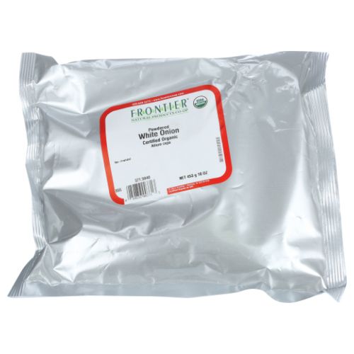 Organic Powdered White Onion 16 Oz by Frontier