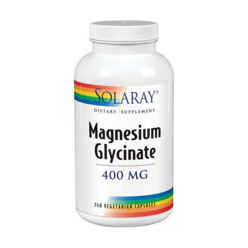 Magnesium Glycinate 240 Veg Caps by Solaray
