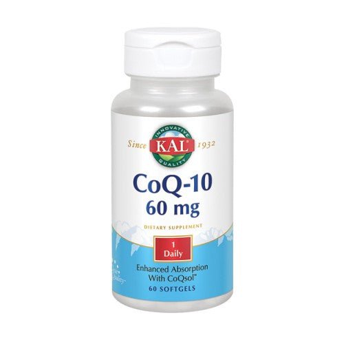 Kal CoQ10 - 60 Softgels