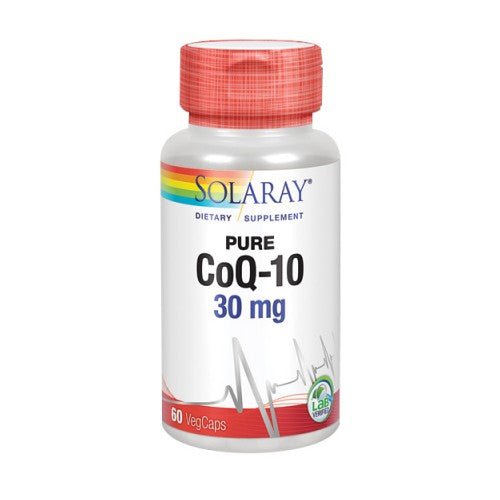 Solaray Pure CoQ10 - 60 Veg Caps