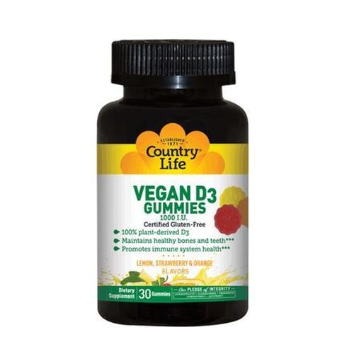 Vegan D3 Gummies 60 Count by Country Life