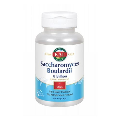 Saccharomyces Boulardii 8 Billion 60 Veg Caps by Kal