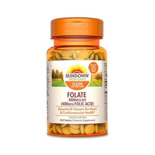 Sundown Naturals Folic Acid 12 X 350 Tabs by Sundown Naturals