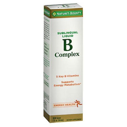 Nature's Bounty Vitamin B Complex Sublingual Liquid 24 X 2 Oz by Nature's Bounty