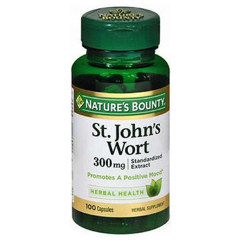 Nature's Bounty St. Johns Wort Herbal Supplement 24 X 100 Caps by Nature's Bounty