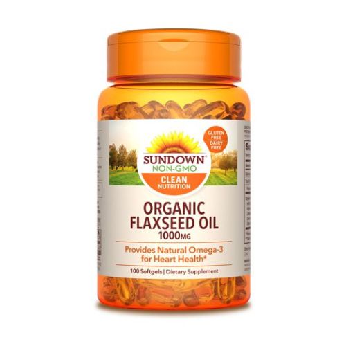 Sundown Naturals Flax Oil 12 X 100 Softgels by Sundown Naturals
