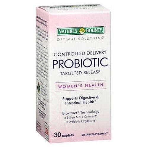Nature's Bounty Optimal Solution Controlled Delivery Probiotic Caplets 24 X 30 Caplets by Nature's Bounty