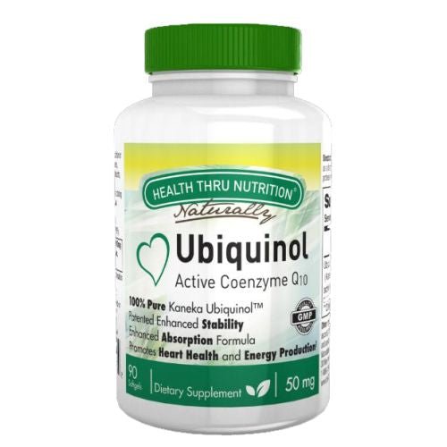 Ubiquinol CoQ-10 90 Caps by Health Thru Nutrition