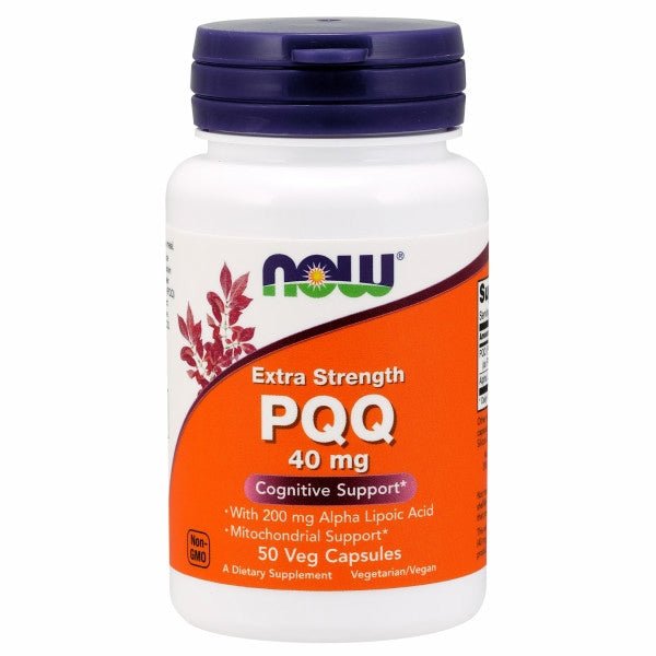 PQQ Extra Strength 50 Veg Caps by Now Foods
