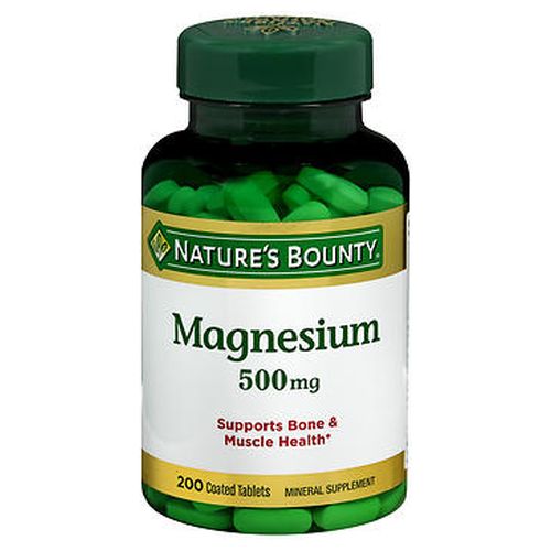 Natures Bounty Magnesium Tablets 200 Tabs by Natures Bounty