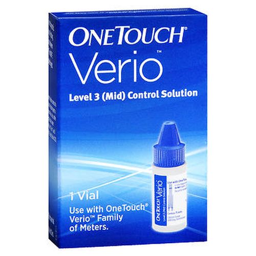Onetouch Verio Level 3 (Mid) Control Solution Vial 1 Each by Onetouch