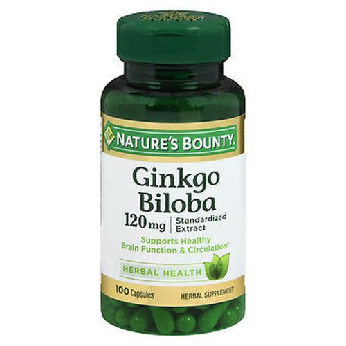 Natures Bounty Ginkgo Biloba Capsules 100 Caps by Natures Bounty
