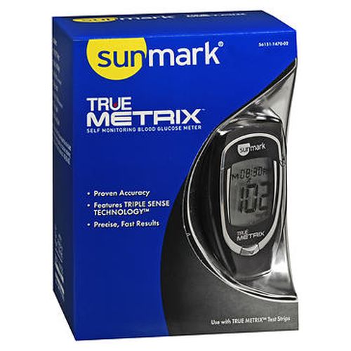 Sunmark True Metrix Self Monitoring Blood Glucose Meter 1 Each by Sunmark
